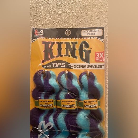NEW`~ 3pks of 28” King tips synthetic - Picture 3 of 3
